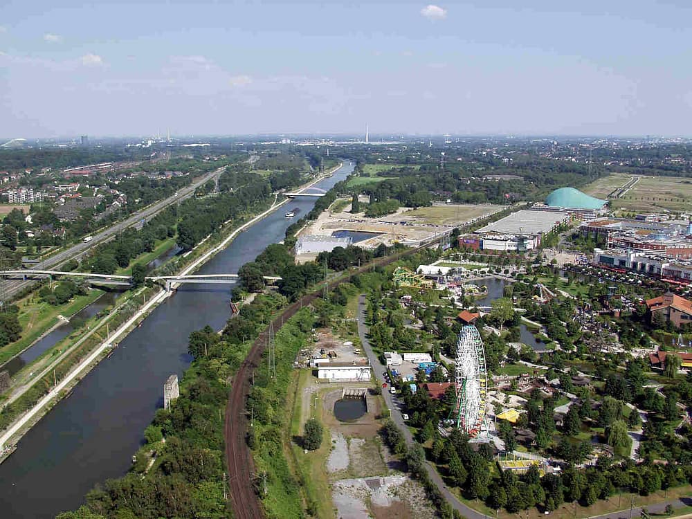 Rhein-Herne-Kanal bei Oberhausen Gottschling Immobilien